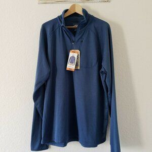 NWT - Men's Pacific Trail Quick Drying 4-Way Stretch 1/4 Zip - Size XXL